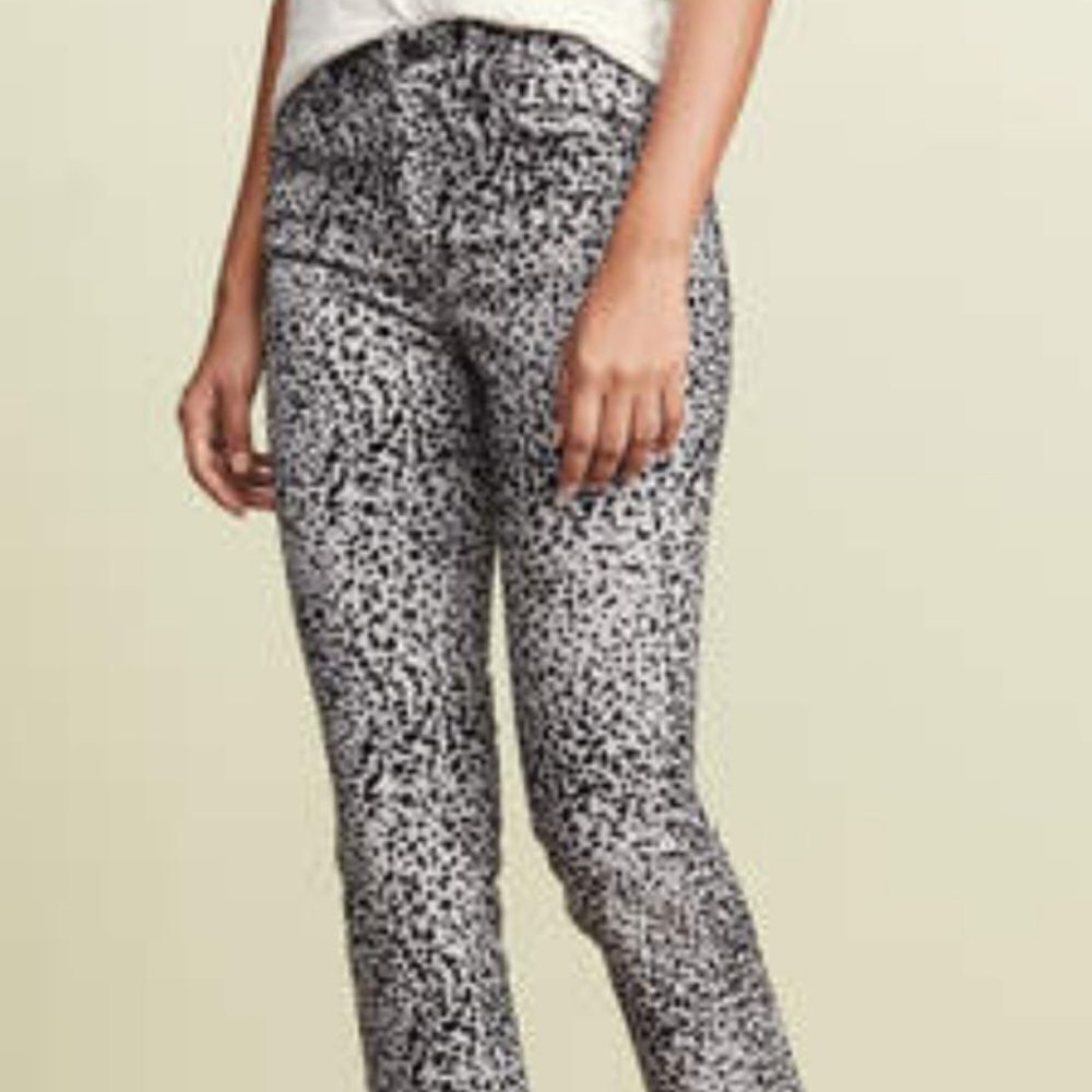 NWT Rag & Bone Hana Cheetah Print Crop Jean Size: 24 - Picture 5 of 15